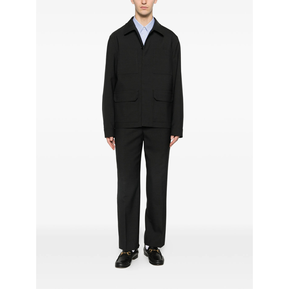 Logo-Waistband Trousers
