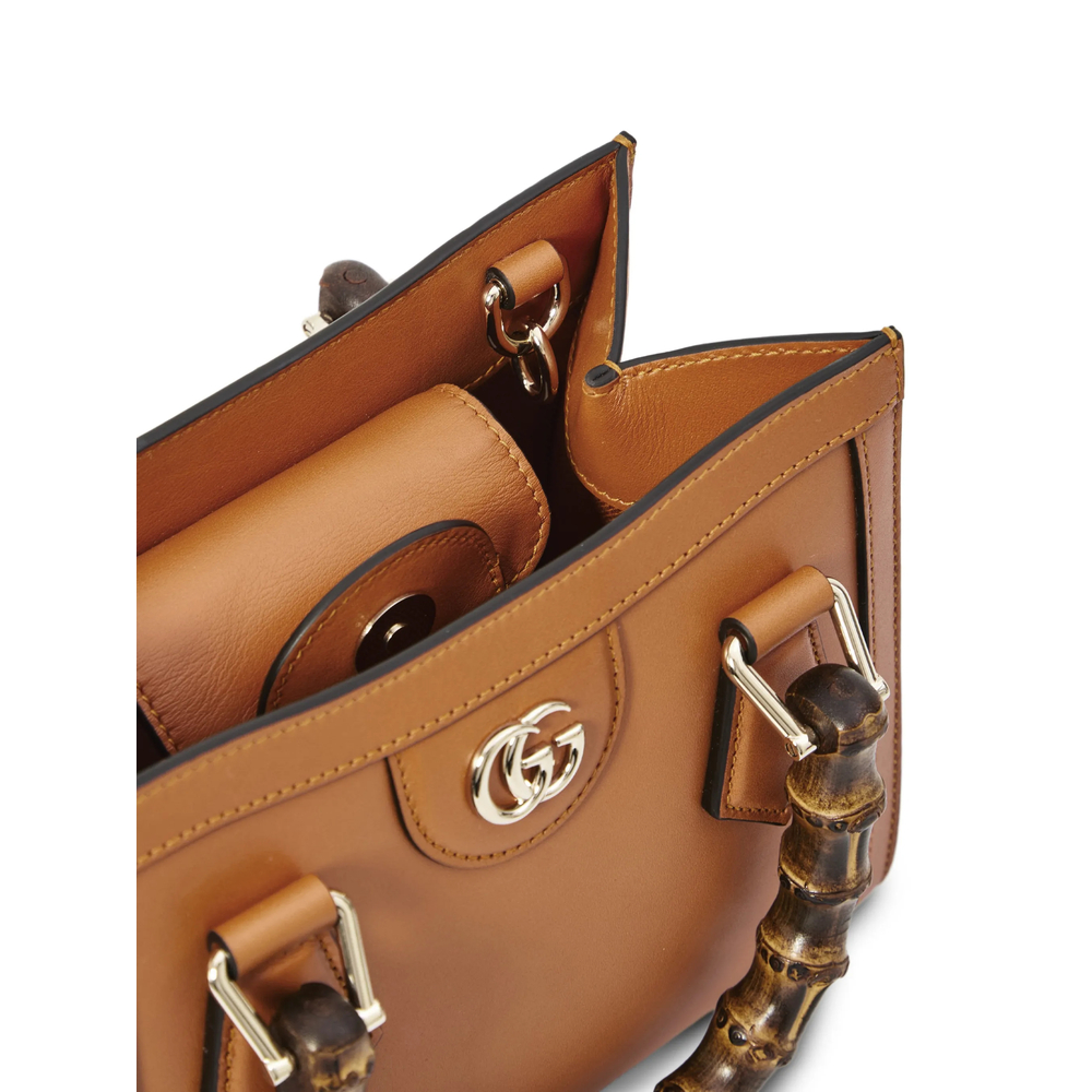 Diana Bamboo-Handle Tote Bag