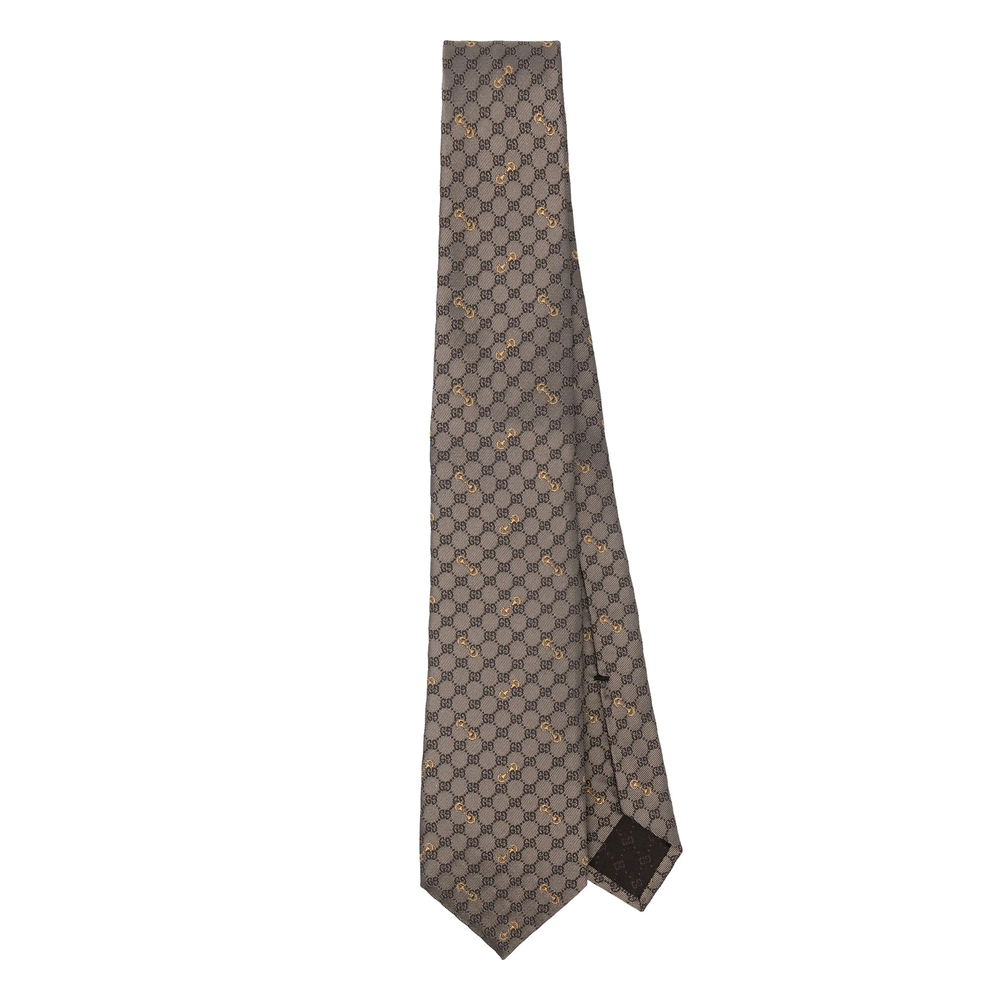 GUCCI Gucci GG Jacquard Silk Tie　グッチ GG ジャカード シルク ネクタイ