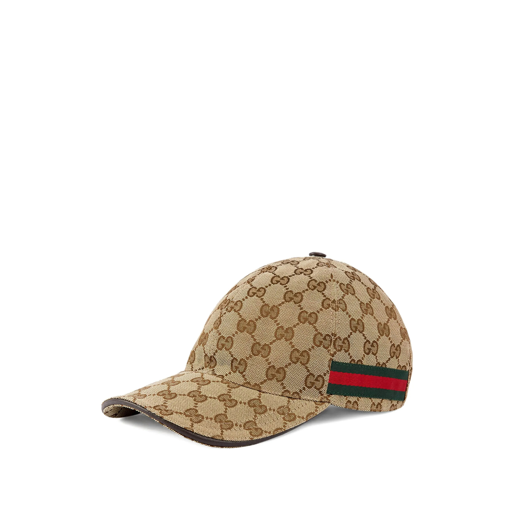 Gucci Pattern Striped-detail Cap