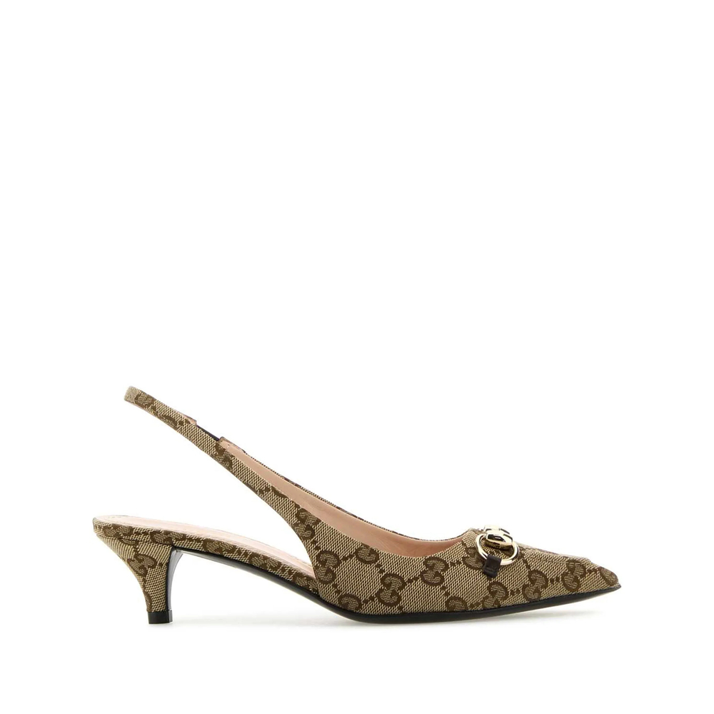 Gucci 45mm GG Supreme Pumps