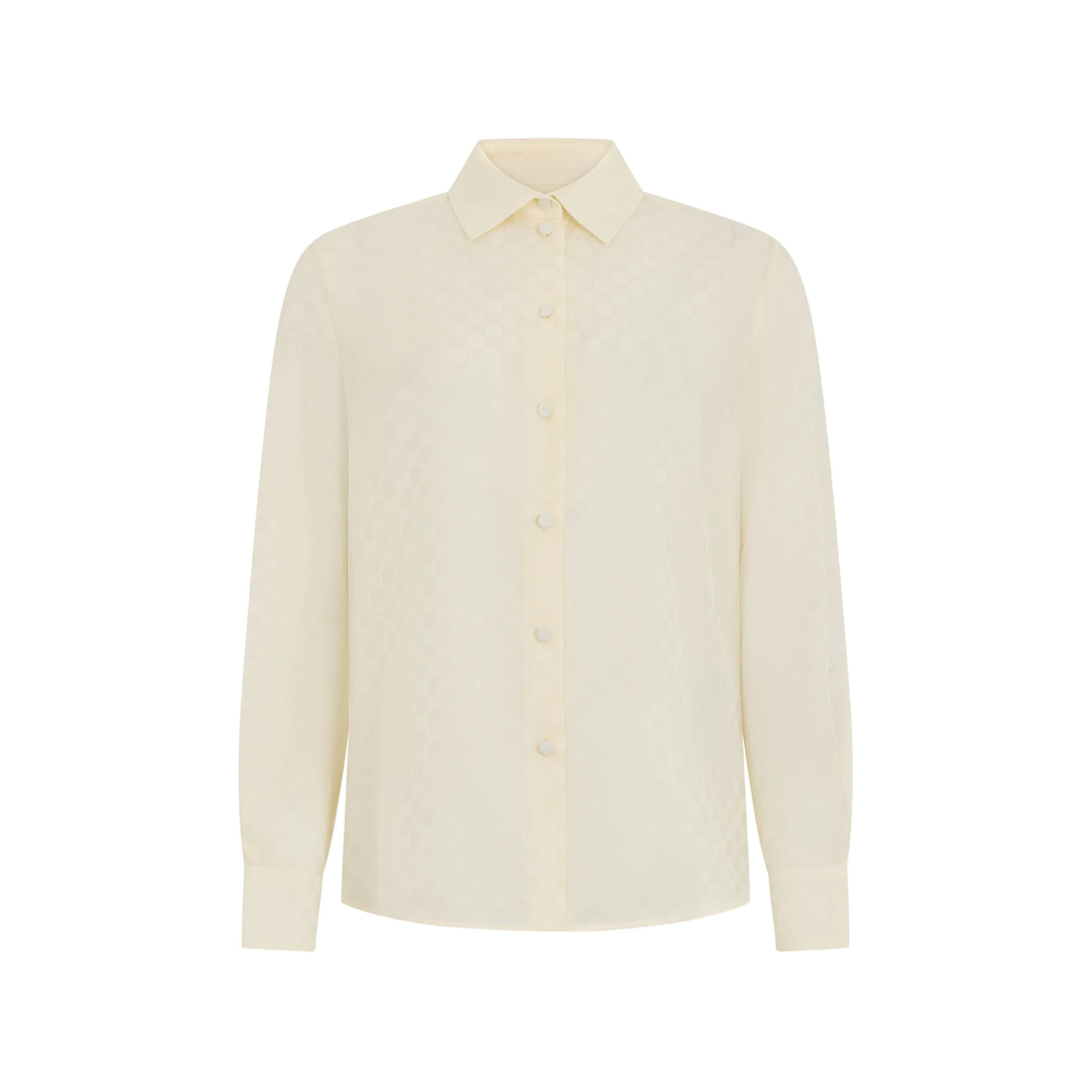 Gucci GG Crêpe Silk Shirt