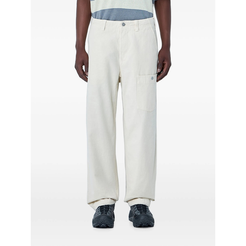 Stone Island 3100038 Slub Cotton Batavia-tc_S. I. Marina Trousers