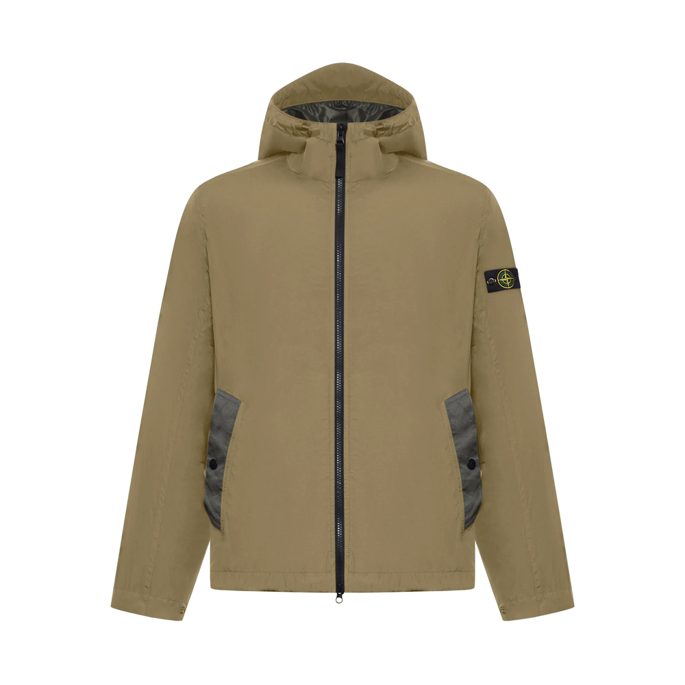 Stone Island Hooded Zip-up Jacket