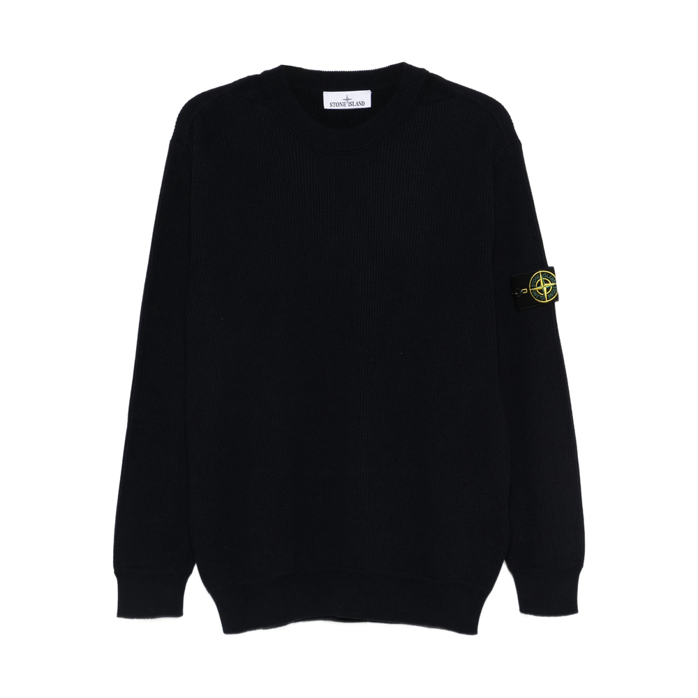 Stone Island 5100154 Ribbed Soft Organic Cotton Sweater