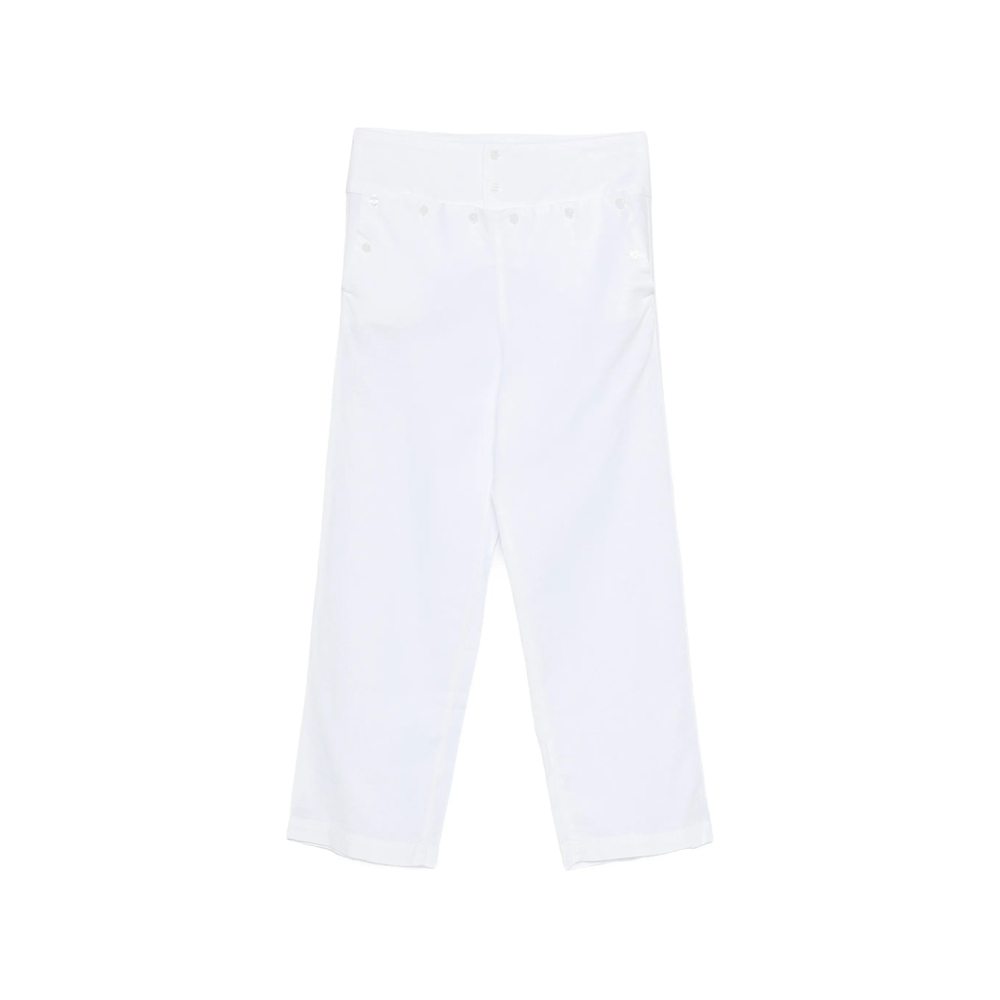 Gimaguas Anna Button Trousers In White