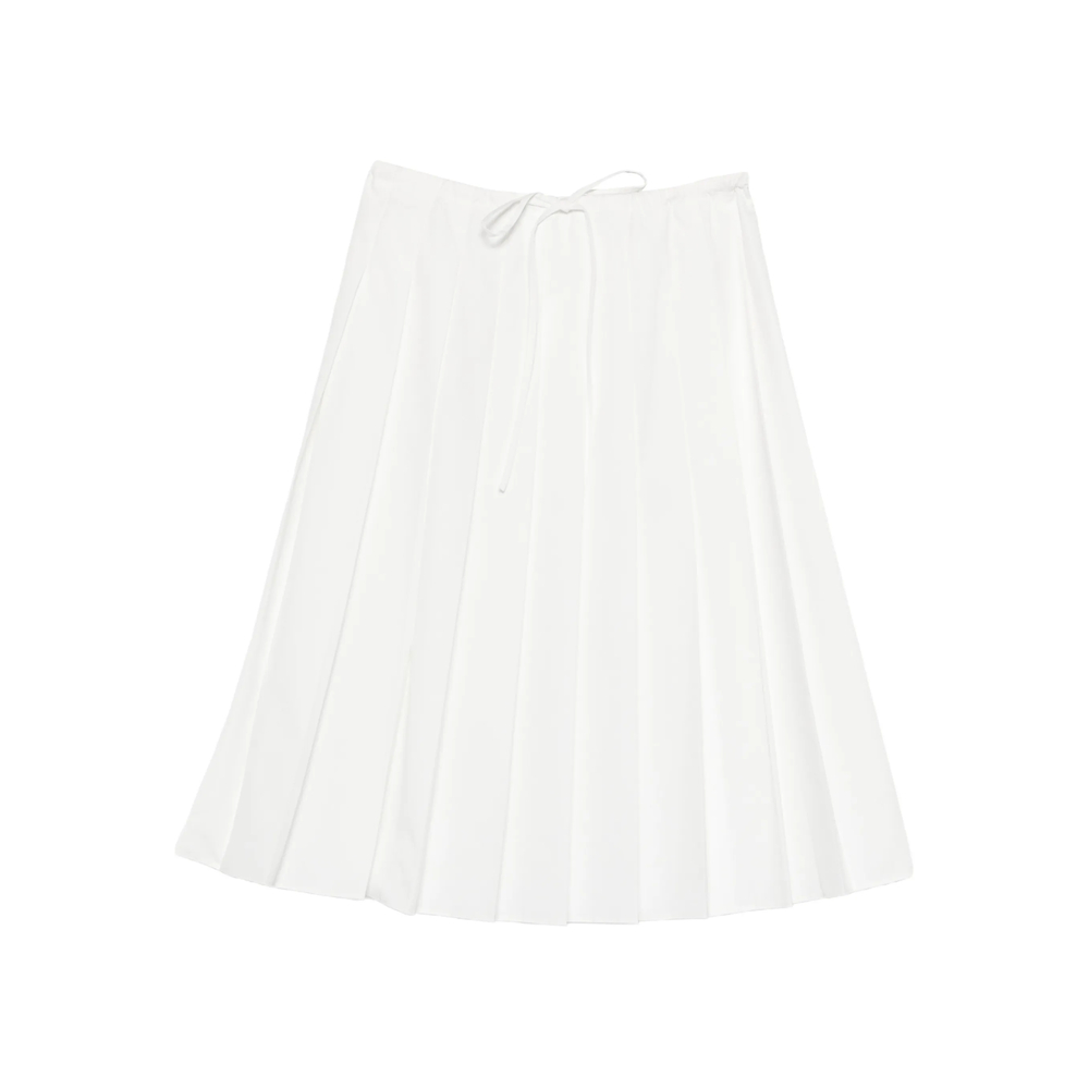 Prada Prada Pleated Midi Skirt　プラダ プリーツ ミディ スカート