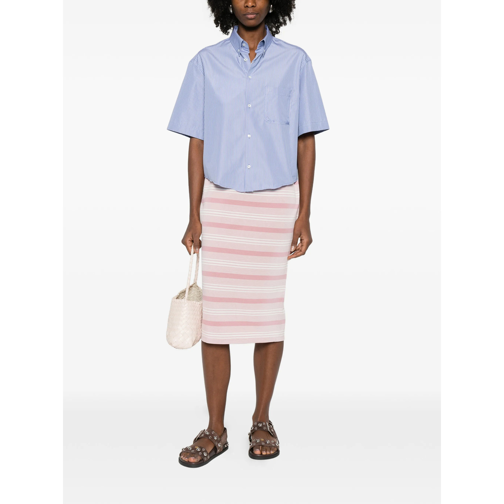Bayadere Striped Midi