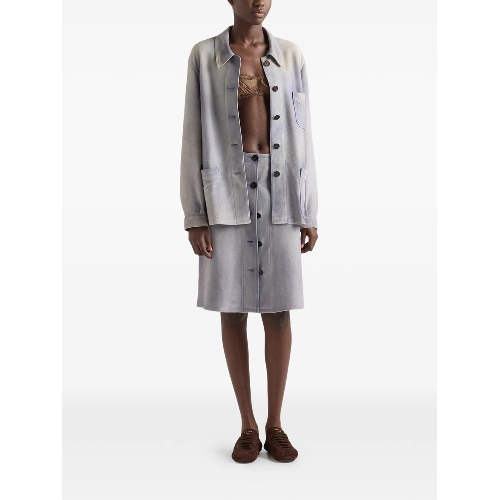 Suede Caban Jacket