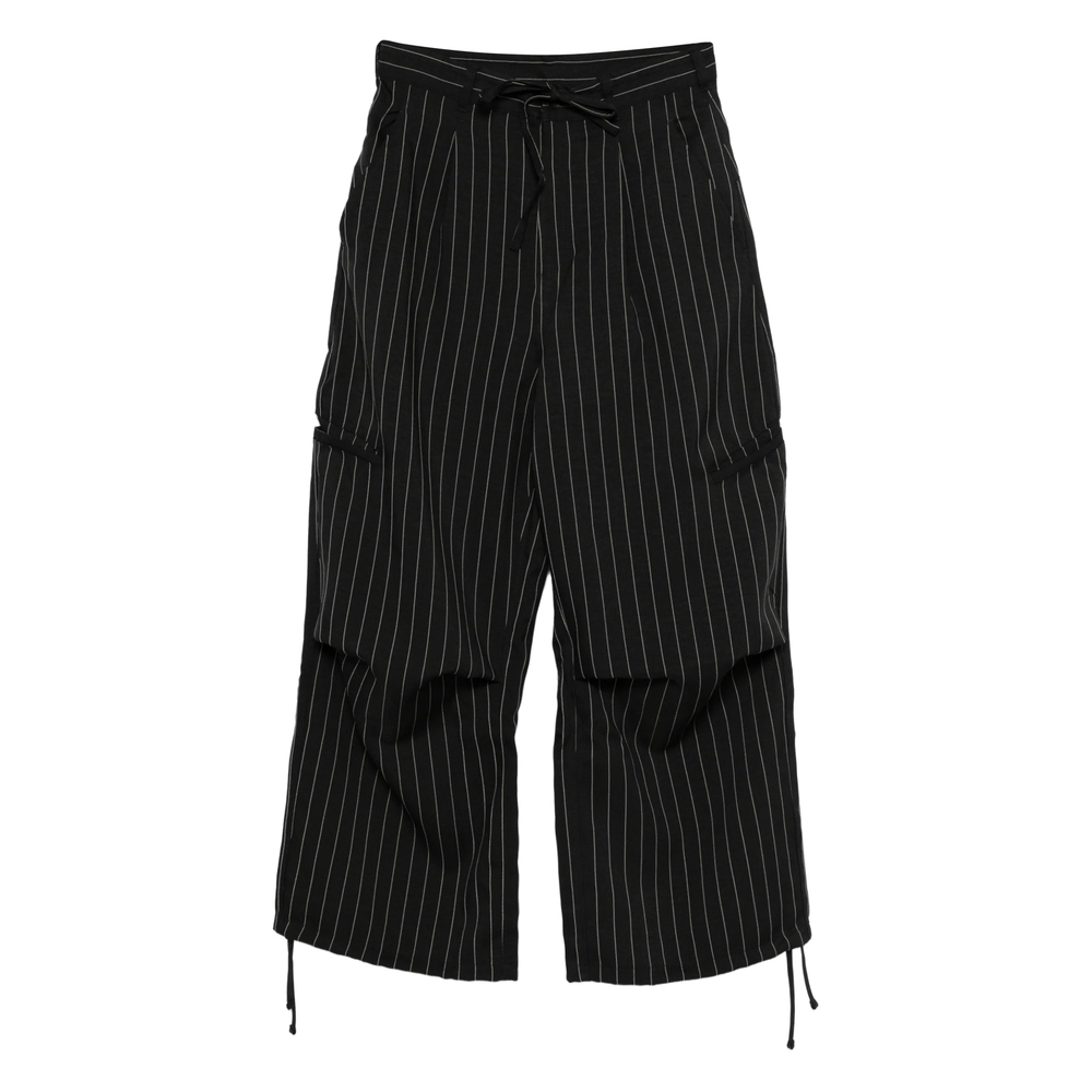 Y-3 Stripe-pattern Trousers In Multi