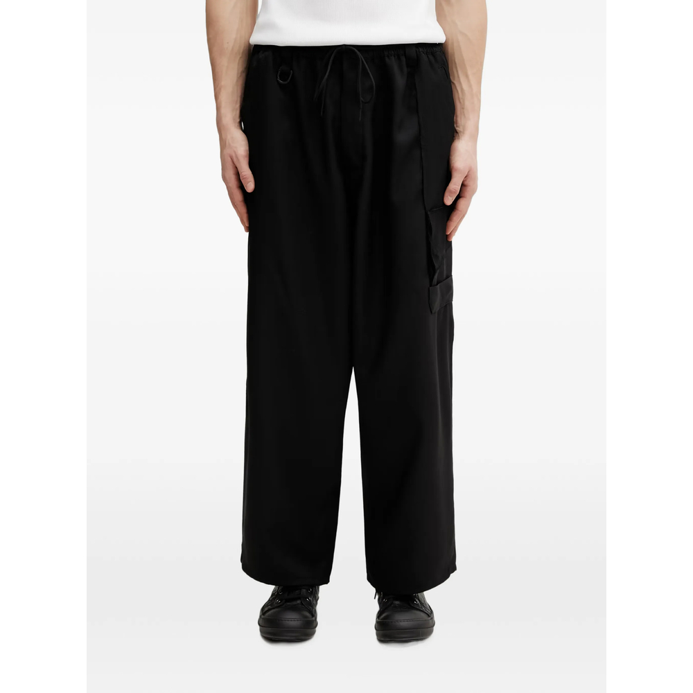 Y-3 Uniform Logo-print Cargo Pants