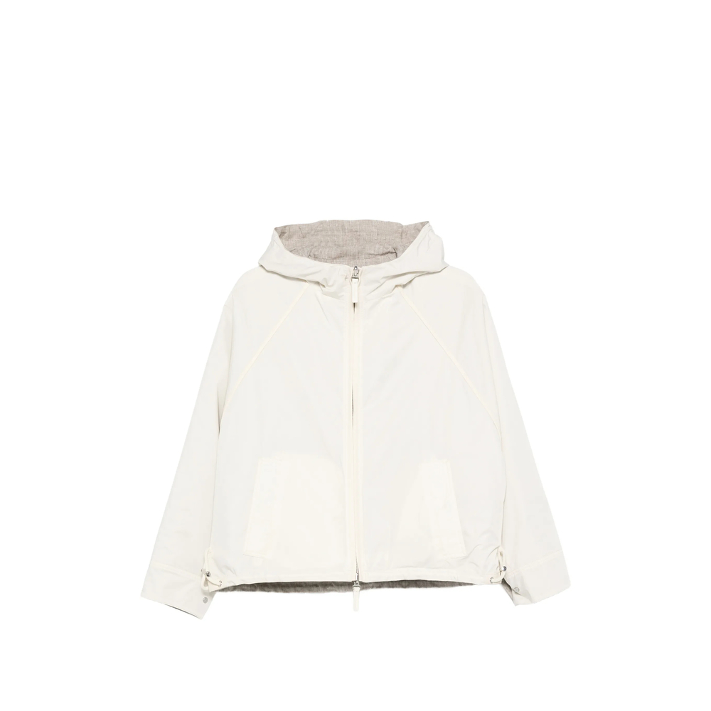 Yves Salomon Reversible Hooded Jacket