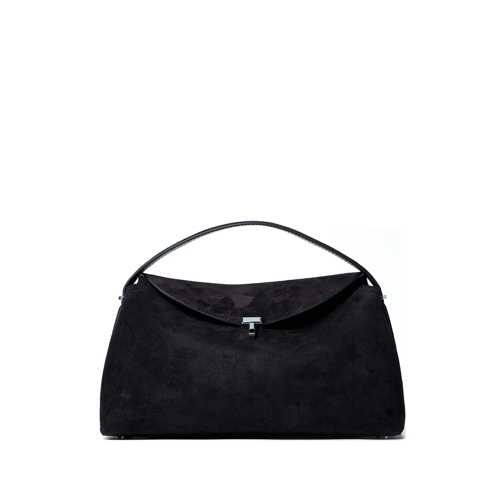 Toteme T-lock Suede Top Handle Espressoucts/t-lock-top-handle-espresso