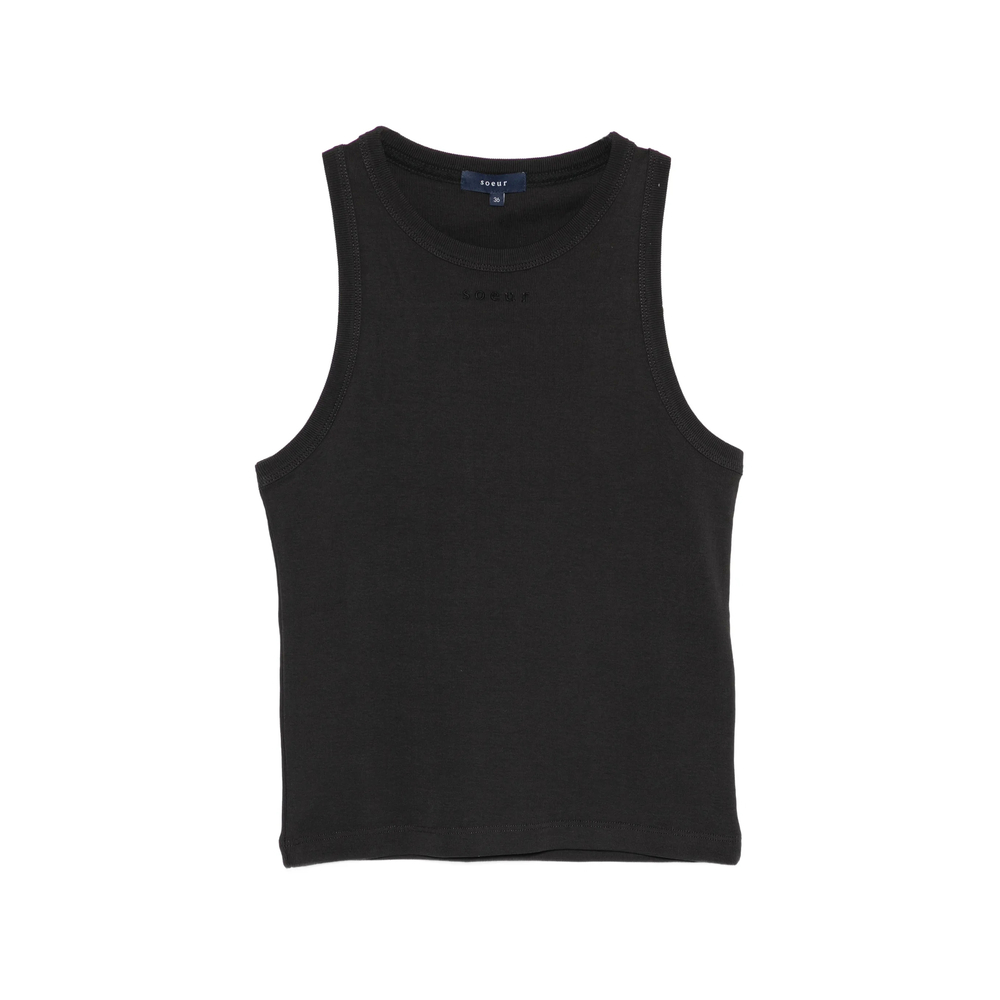 Soeur Dolly Ribbed Tank Top