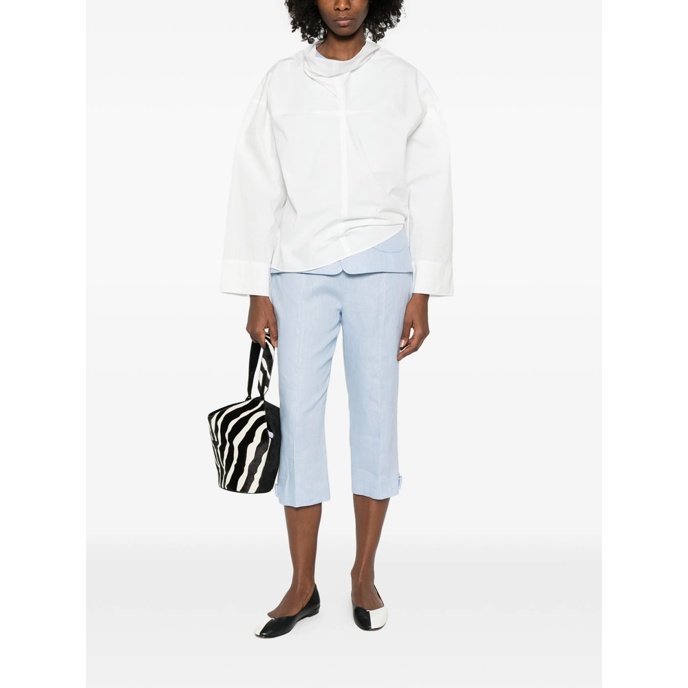 Umea Funnel-Neck Blouse