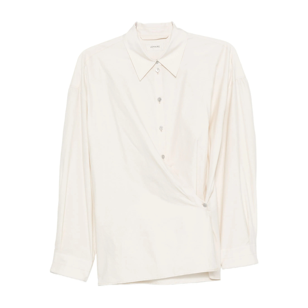 Lemaire Straight-collar Twisted Shirt