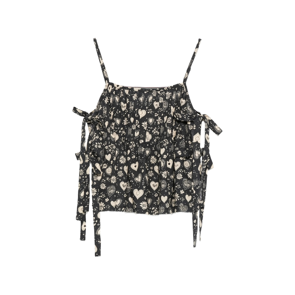 R13 Floral-print Top