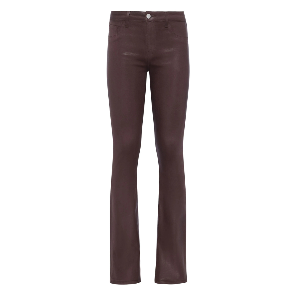 L'AGENCE Selma Sleek Baby Boot Jeans Schokolade Beschichtet 34