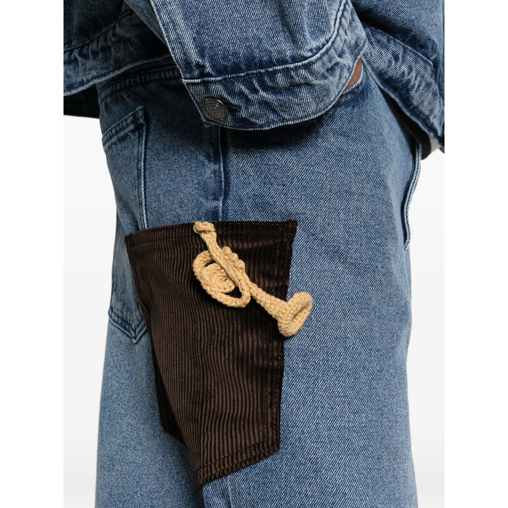 Crochet-Trumpet Jeans
