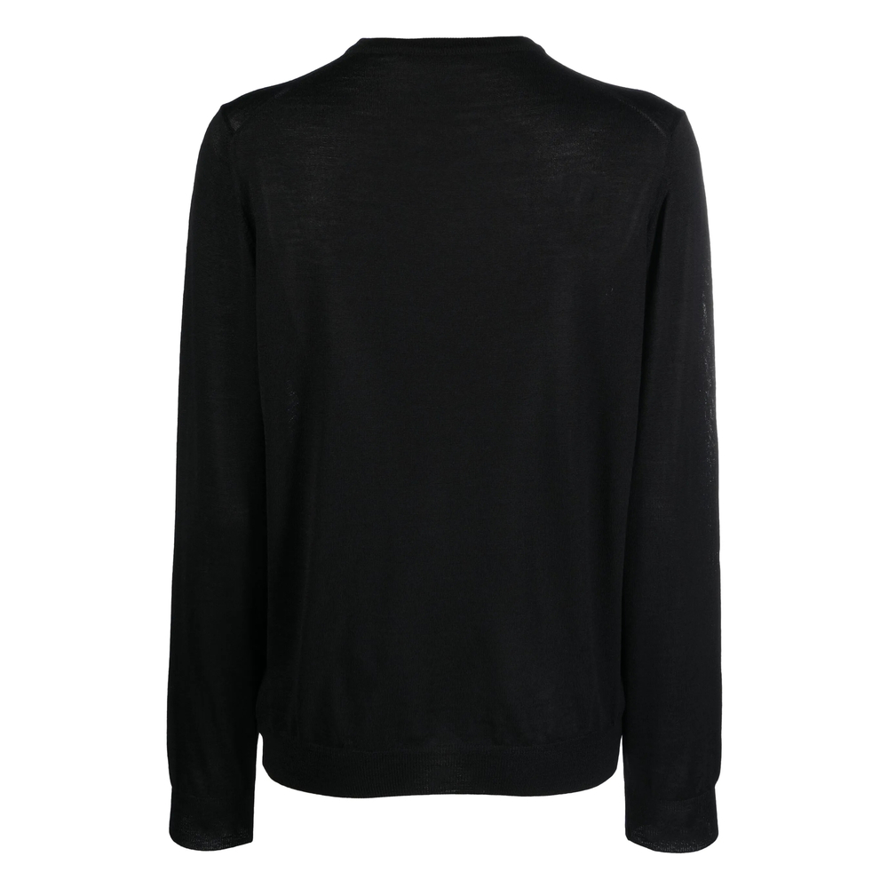 Long-Sleeve Wool-Blend Jumper