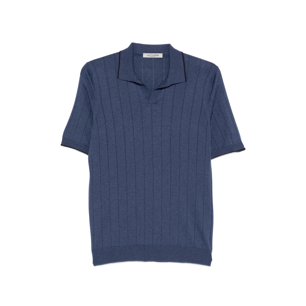La Fileria Vertical-stripe Short-sleeve T-shirt