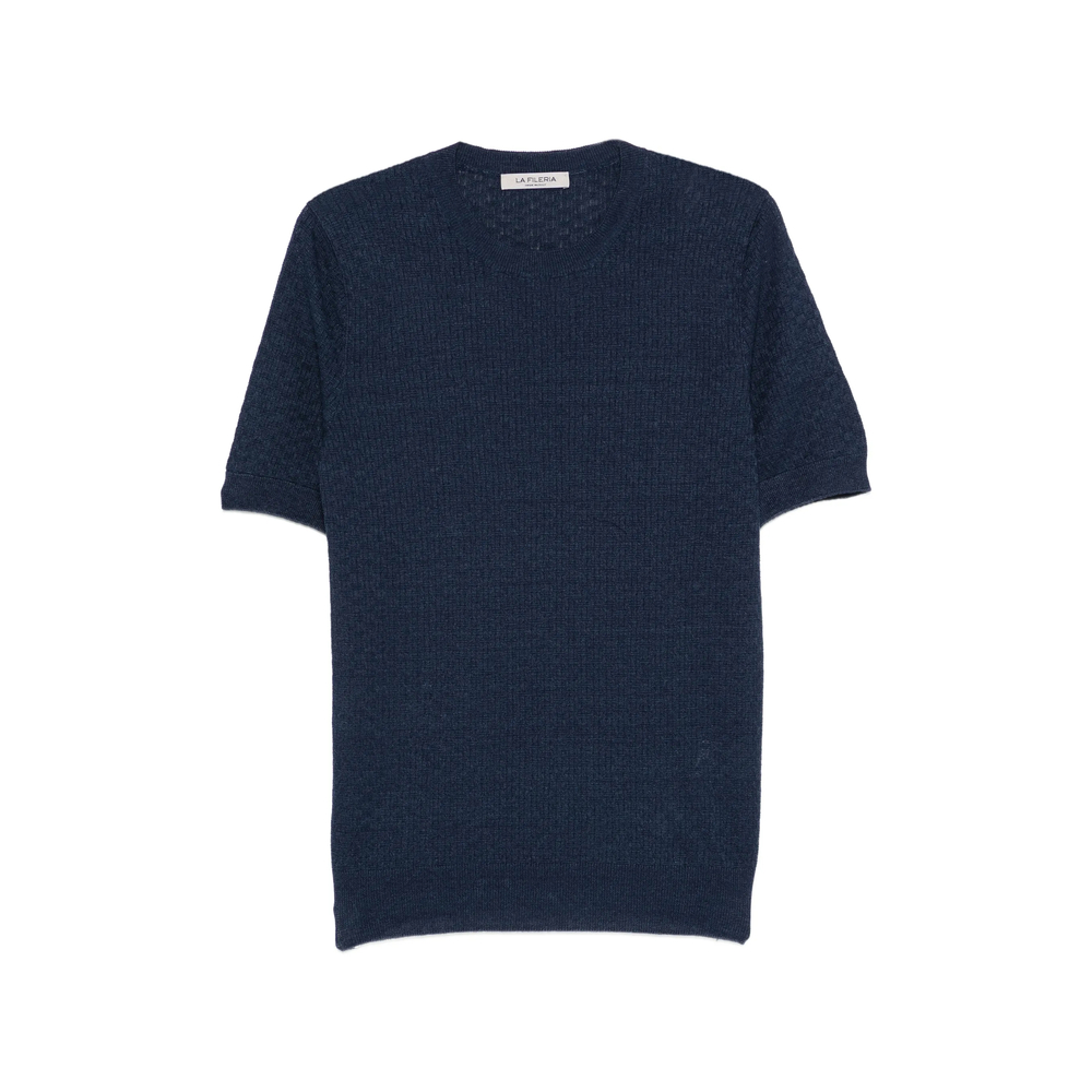 La Fileria Short-sleeve Textured T-shirt