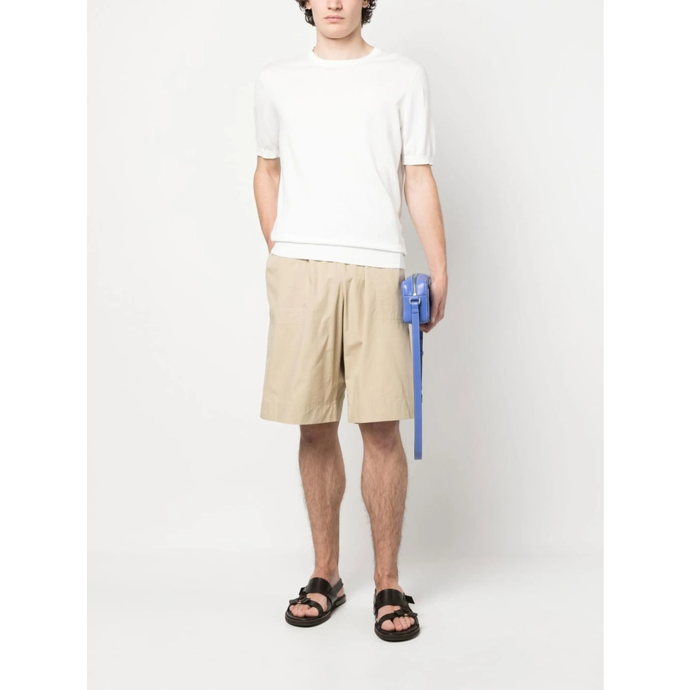 Short-Sleeved Cotton Jumper