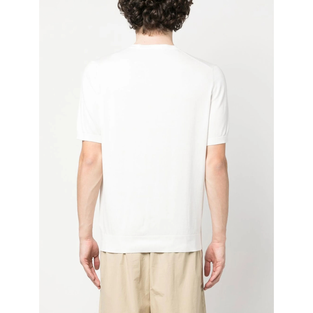 Short-Sleeved Cotton Jumper
