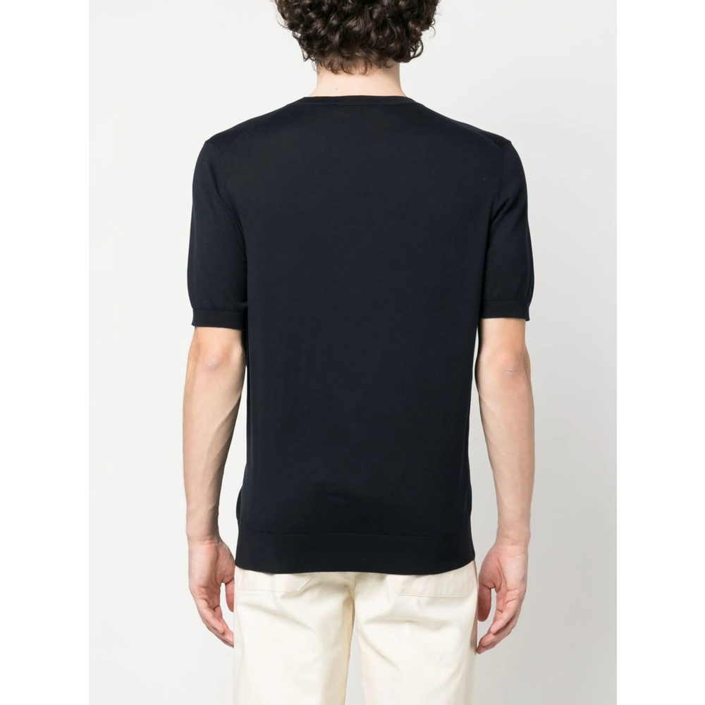 Short-Sleeved Cotton Jumper