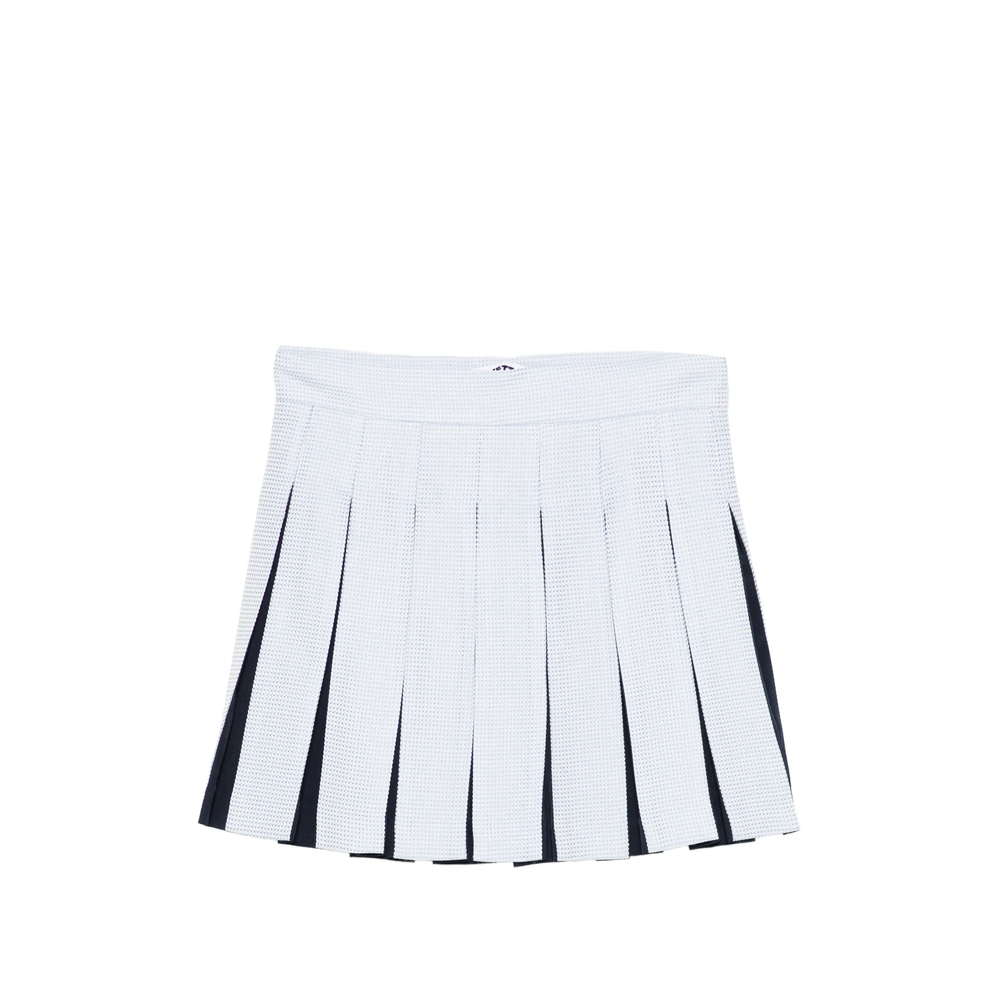Vivetta Textured Pleated Mini Skirt