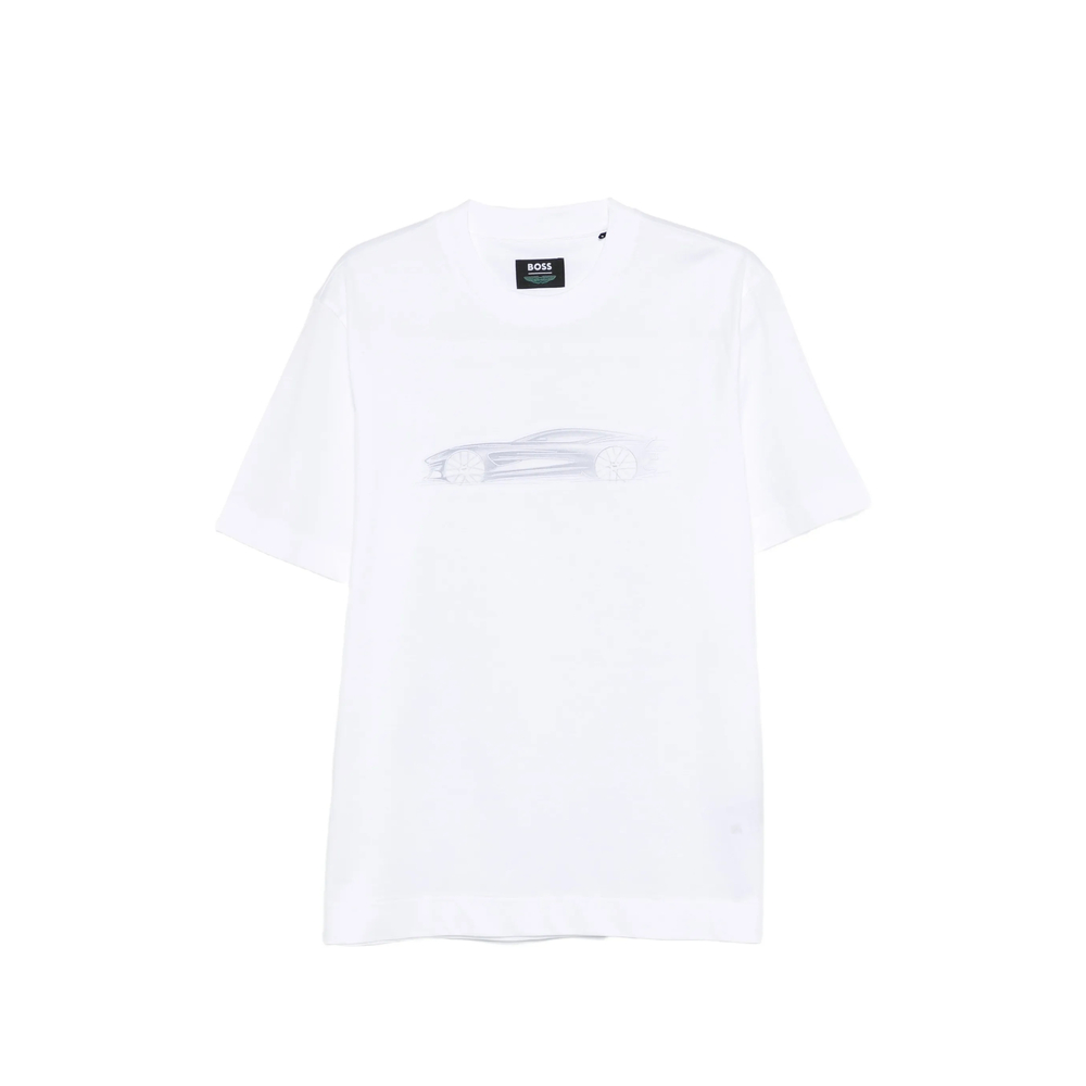 Boss Car-print T-shirt