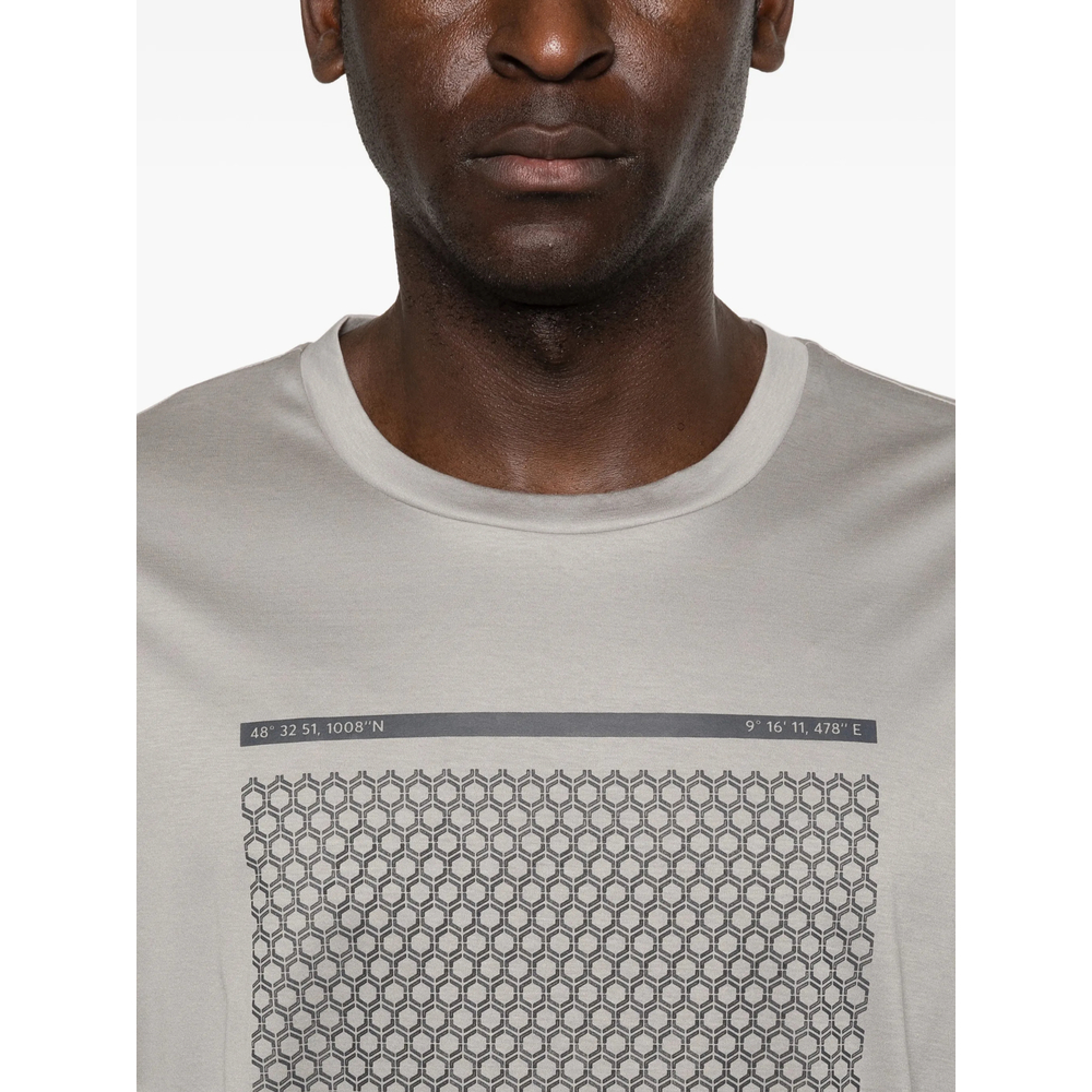 Geometric-Print T-Shirt