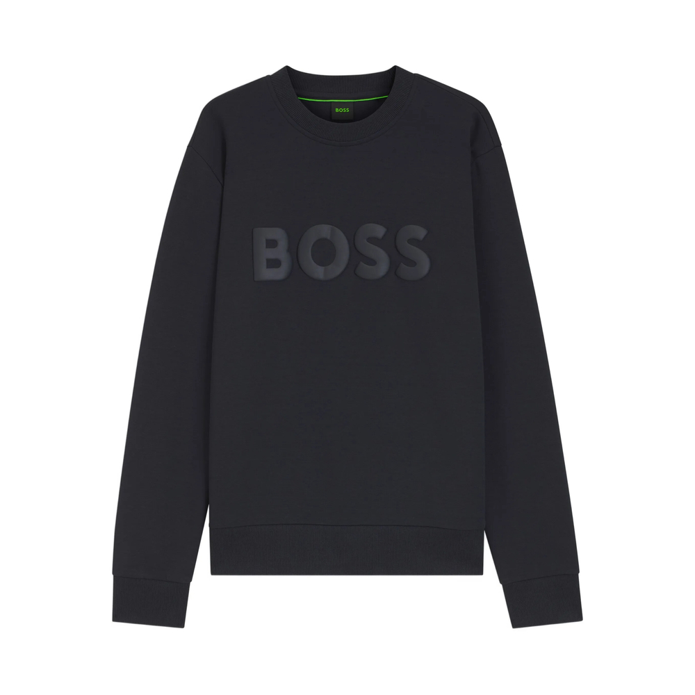 Boss Logo-print Crew-neck Sweatshirt