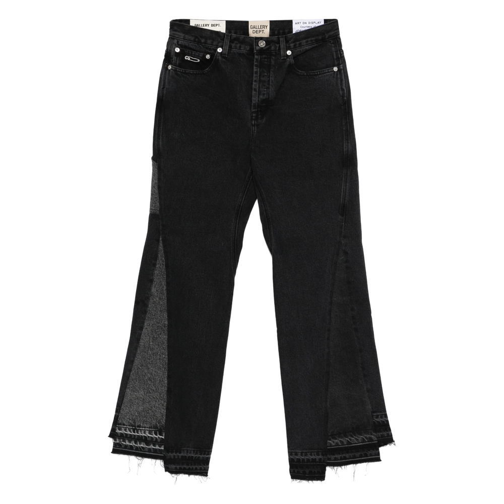 Gallery Dept. Contrast Panel Wide-leg Jeans