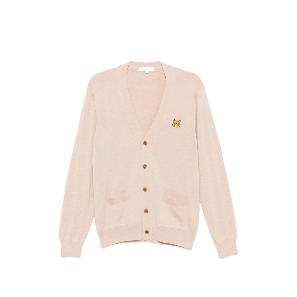 Maison Kitsuné Fox-motif Pocket Cardigan