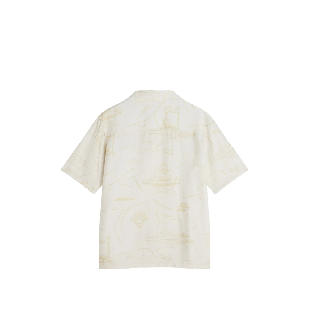 Maison Kitsuné Parisian Map Resort Shirt