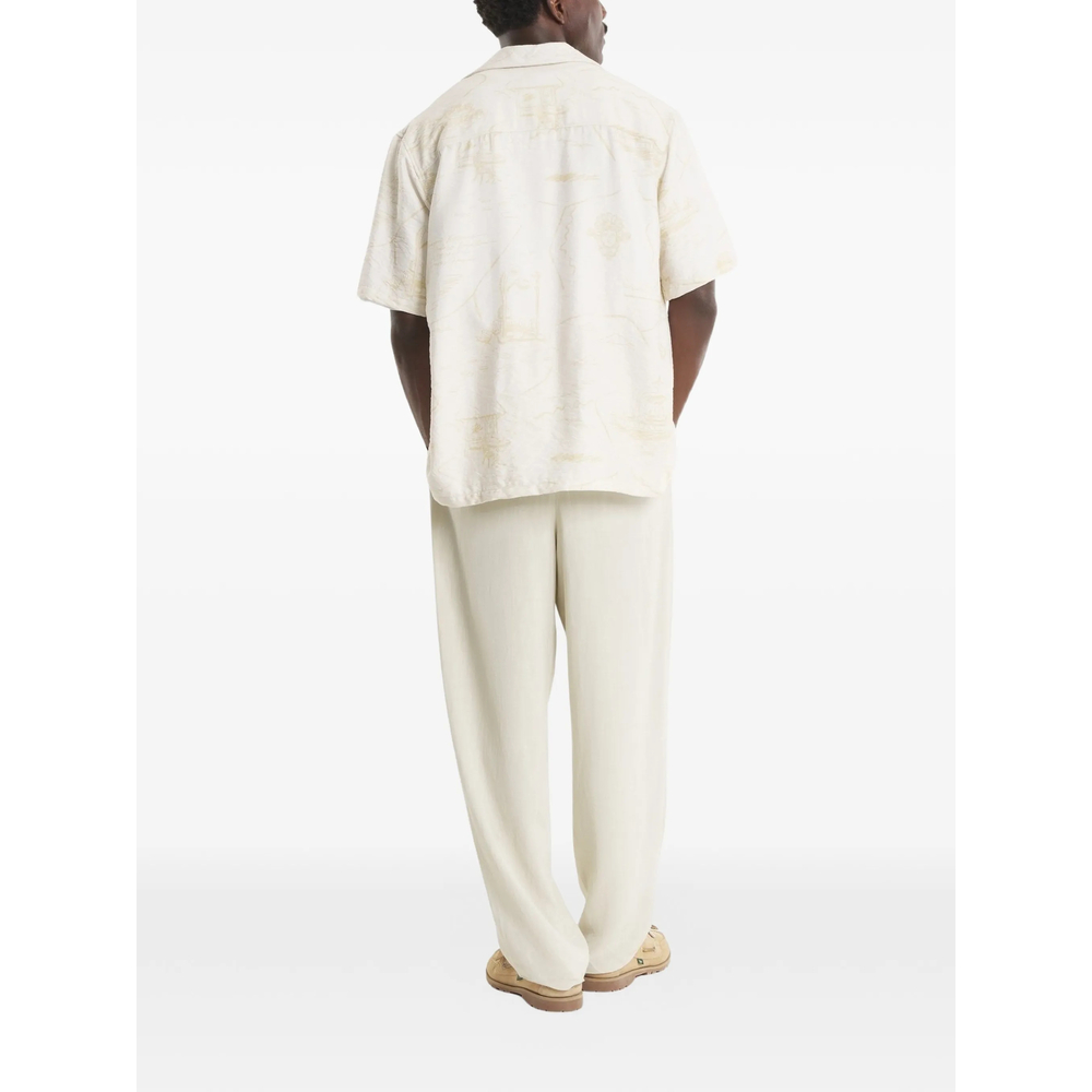Maison Kitsuné Parisian Map Resort Shirt