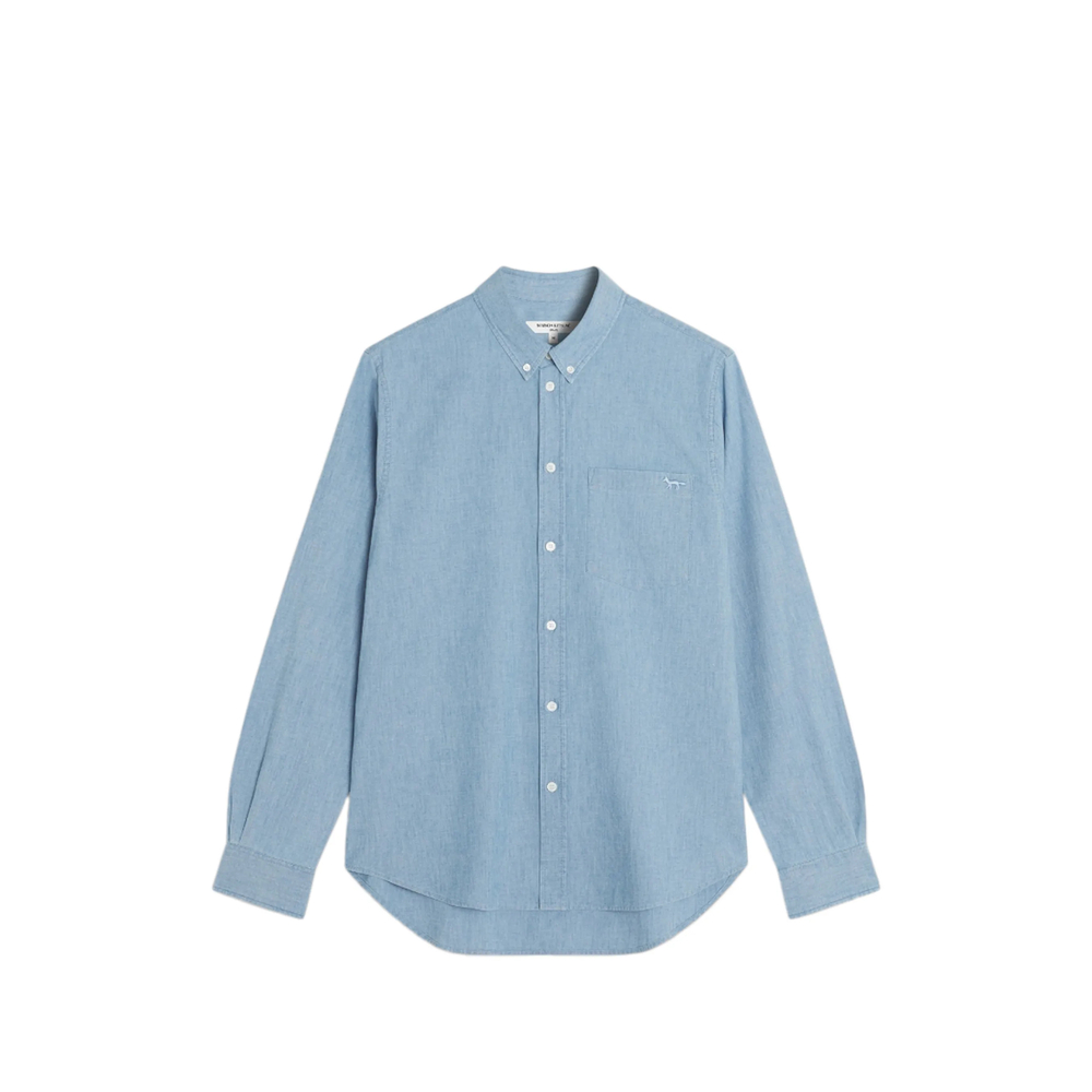 Maison Kitsuné Pocket Embroidered Shirt