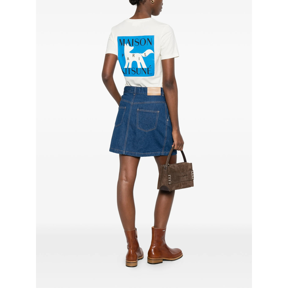 Maison Kitsuné Regular-Fit Denim Mini