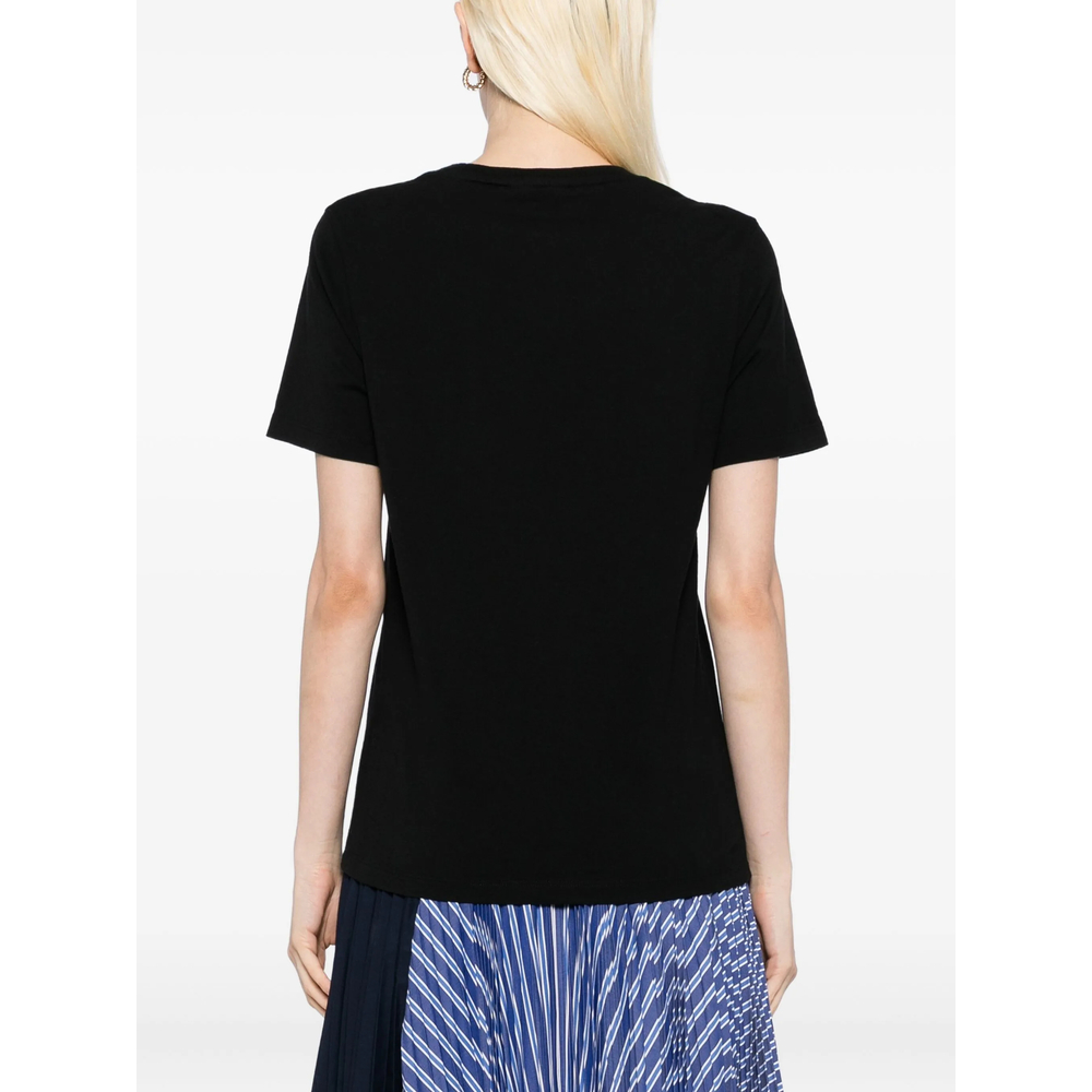 Maison Kitsuné Embroidered-Logo T-Shirt