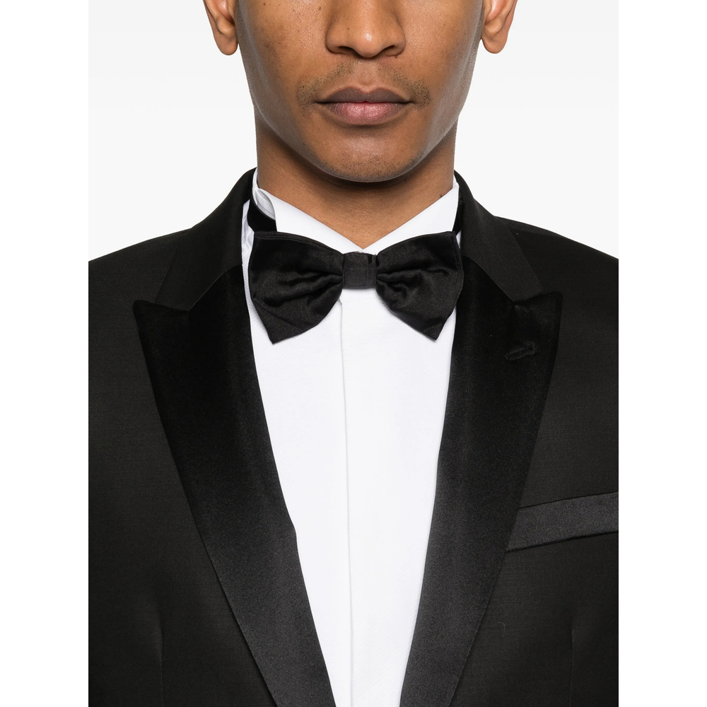 Peak-Lapel Pocket Blazer