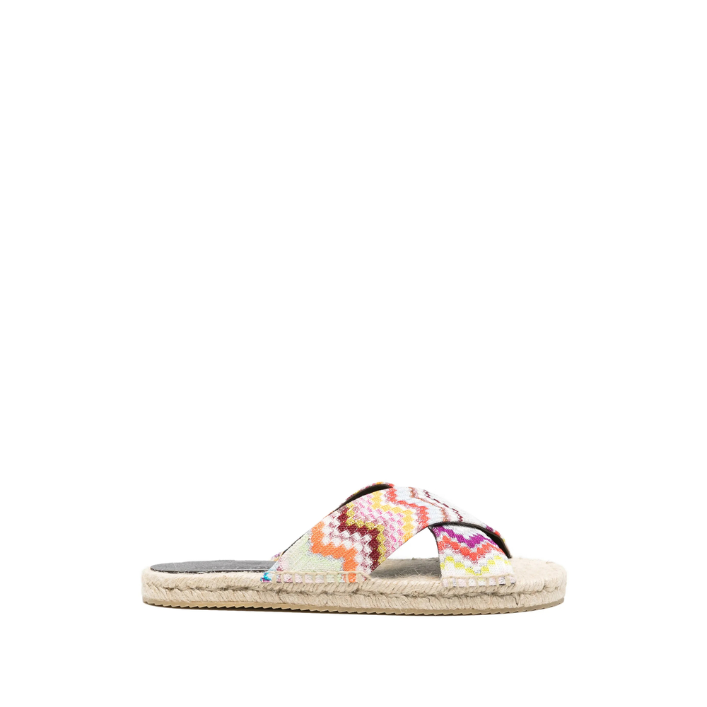 Missoni Criss-cross Strap Espadrilles
