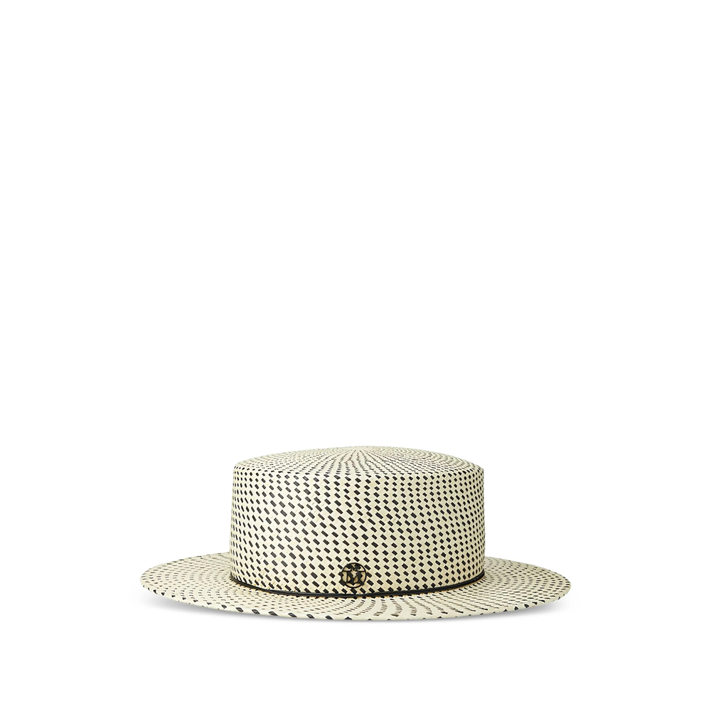 Maison Michel Kiki Patterned Hat