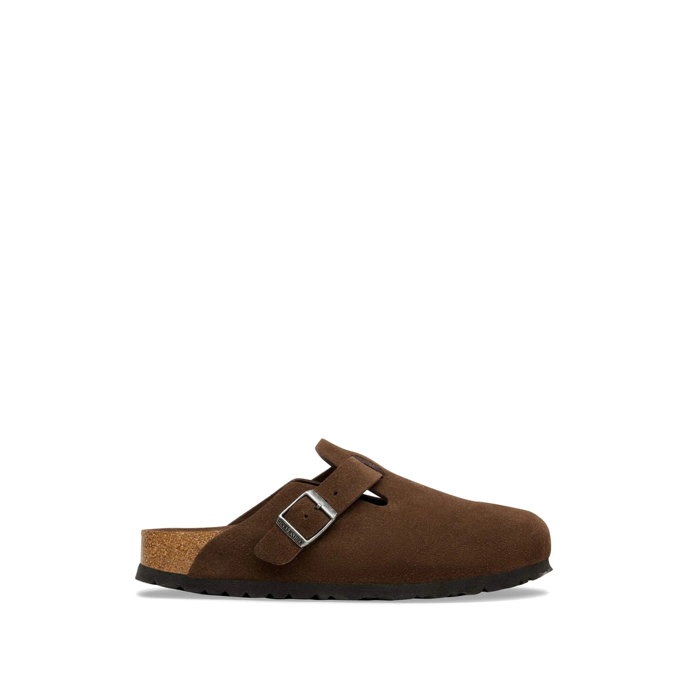 Birkenstock Boston Buckled-strap Slippers