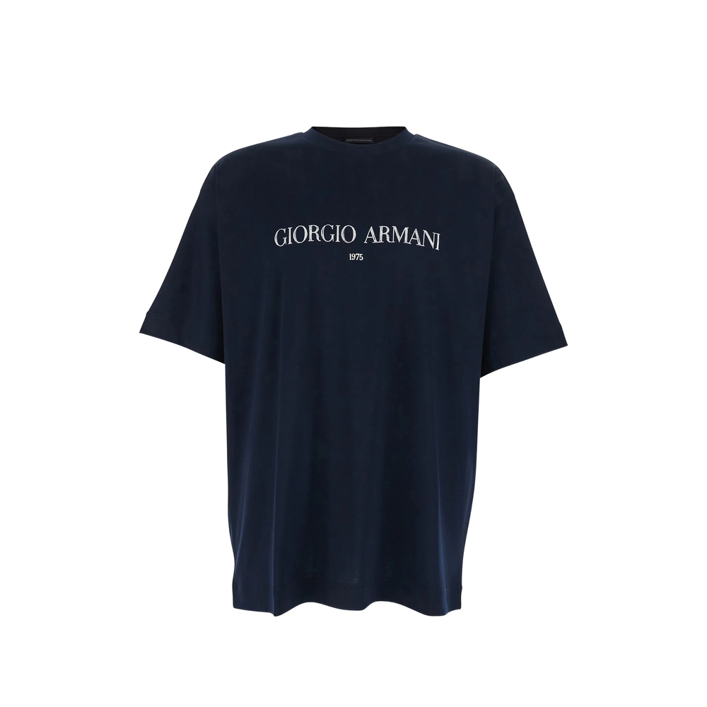 Giorgio Armani Logo-print Cotton T-shirt