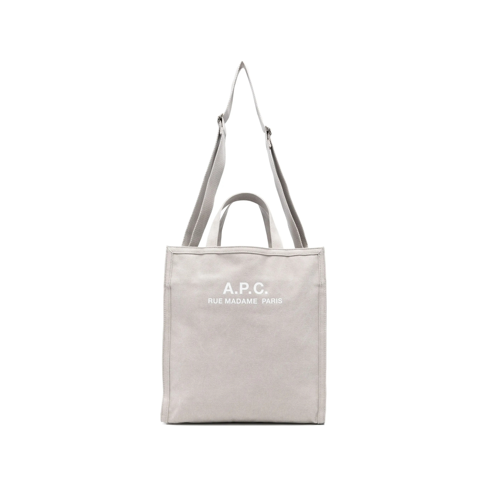 A.P.C. 로고 프린트 토트백