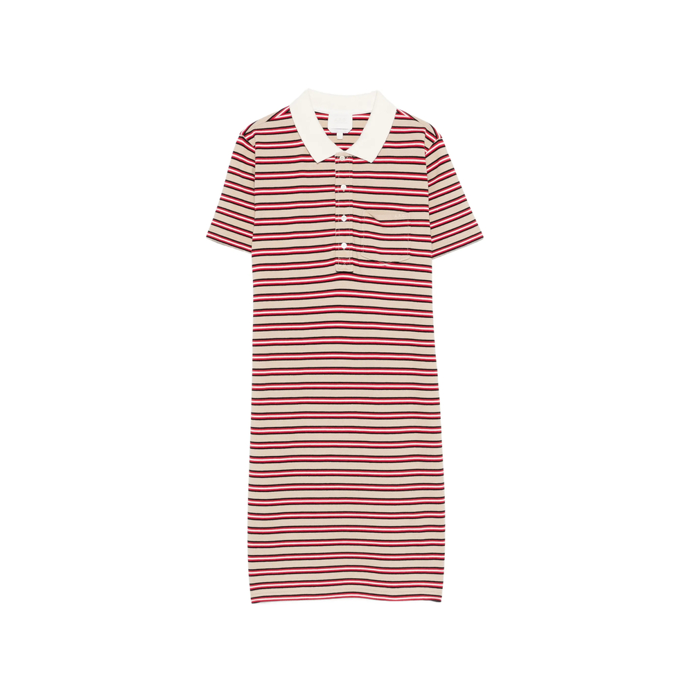 A. p.c. Striped Pocket Mini Dress