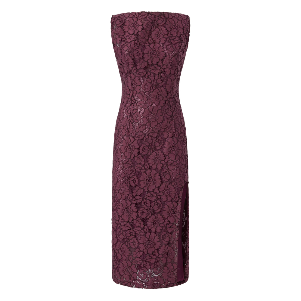 Pinko Lace Slit Dress