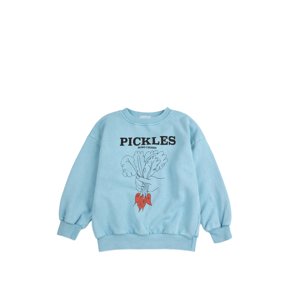 Bobo Choses Bunch Of Vegetables Ribbed Sweatshirt