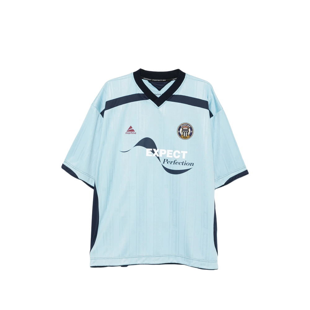 Martine Rose Football Top In Blue